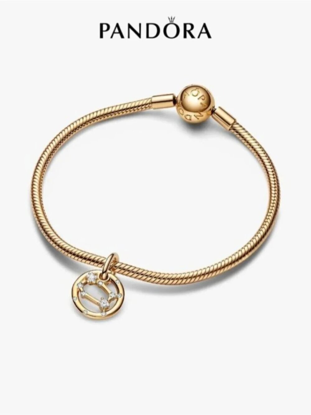 Pandora Gemini Zodiac Dangle Charm